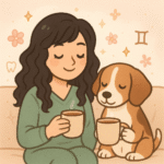 Cathy and Bryan cozy